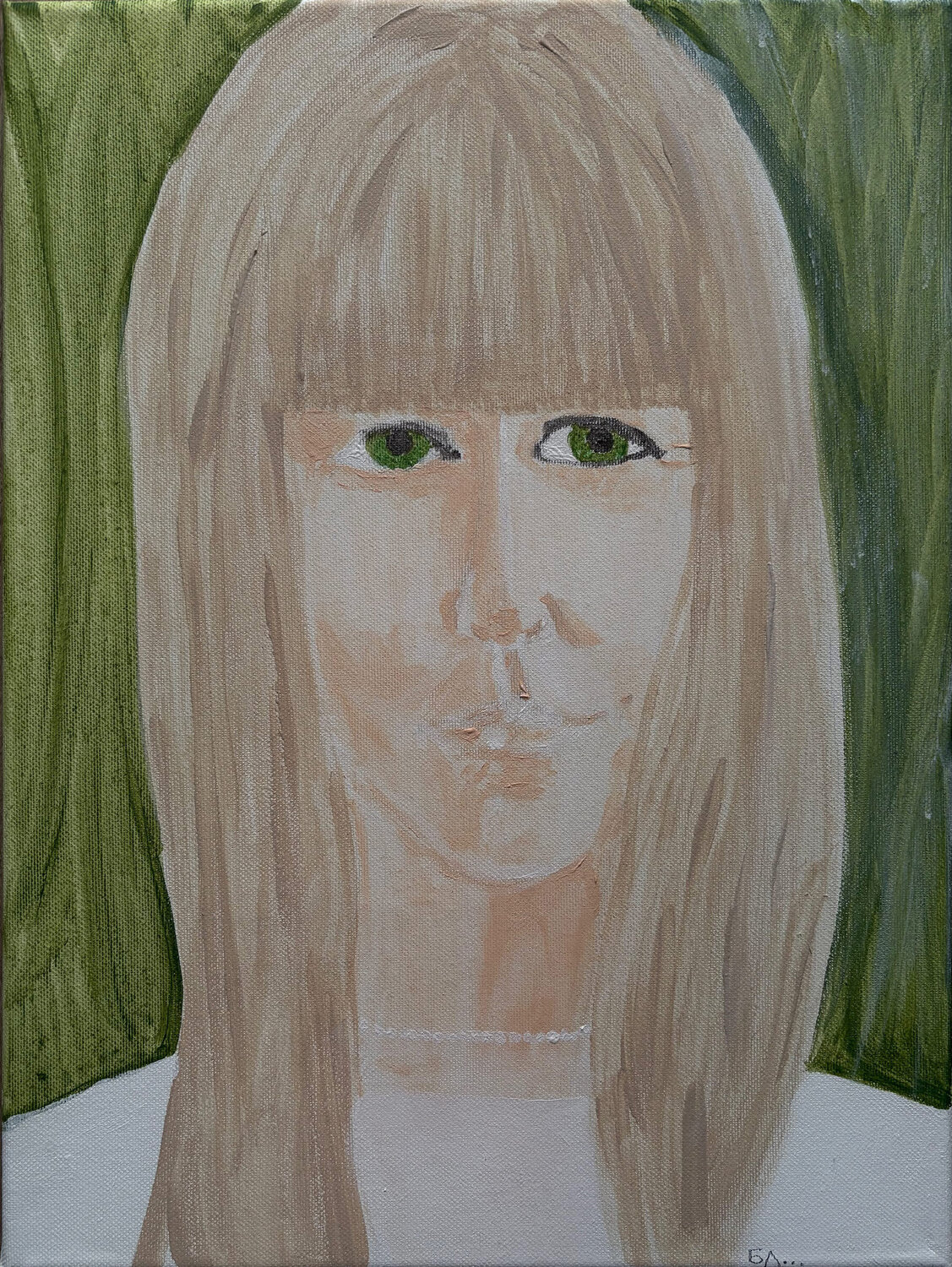 Autorritrato Biljana Lazovic Original painting for sale