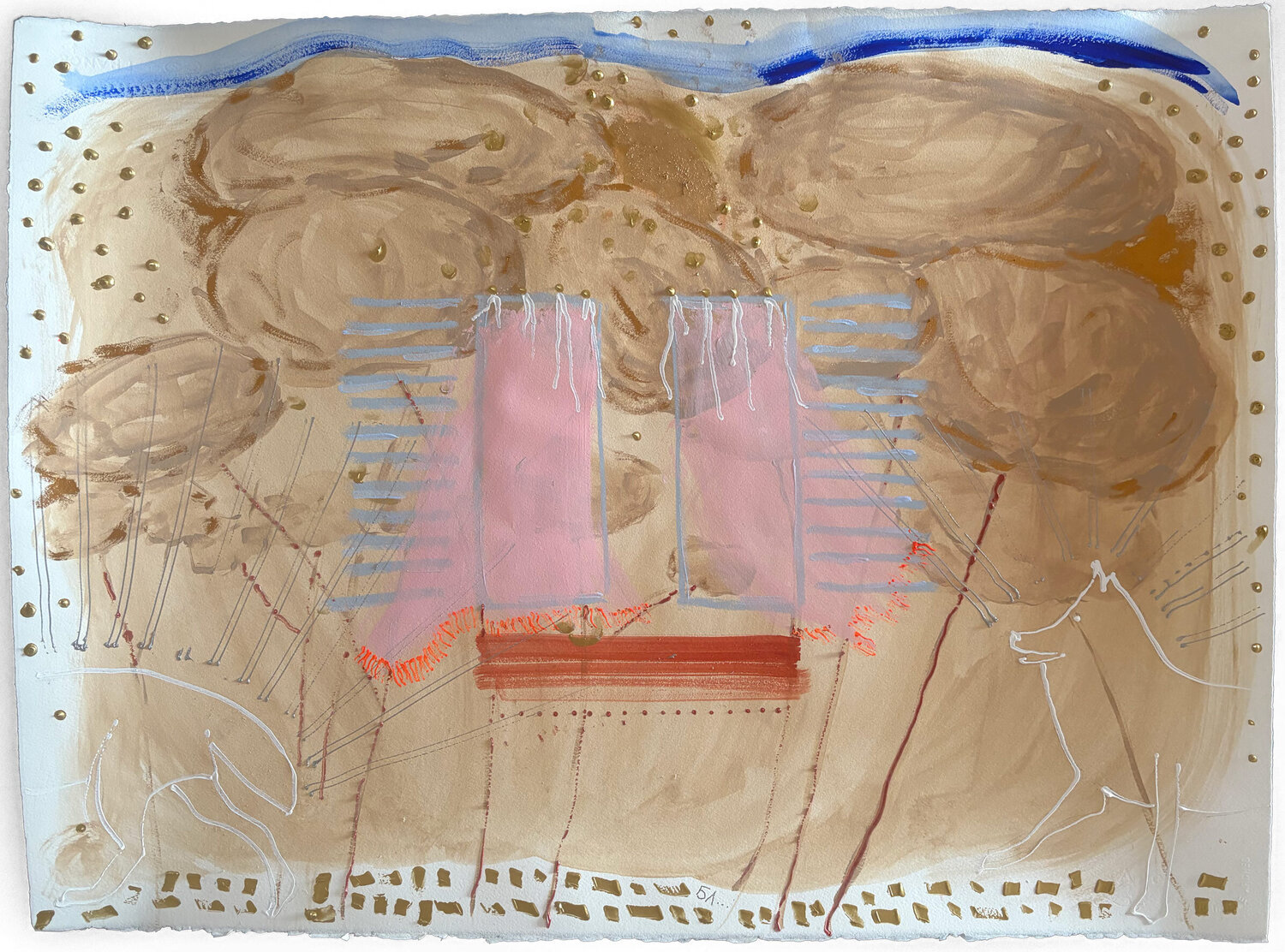Parallel Realities Biljana Lazovic Original painting for sale