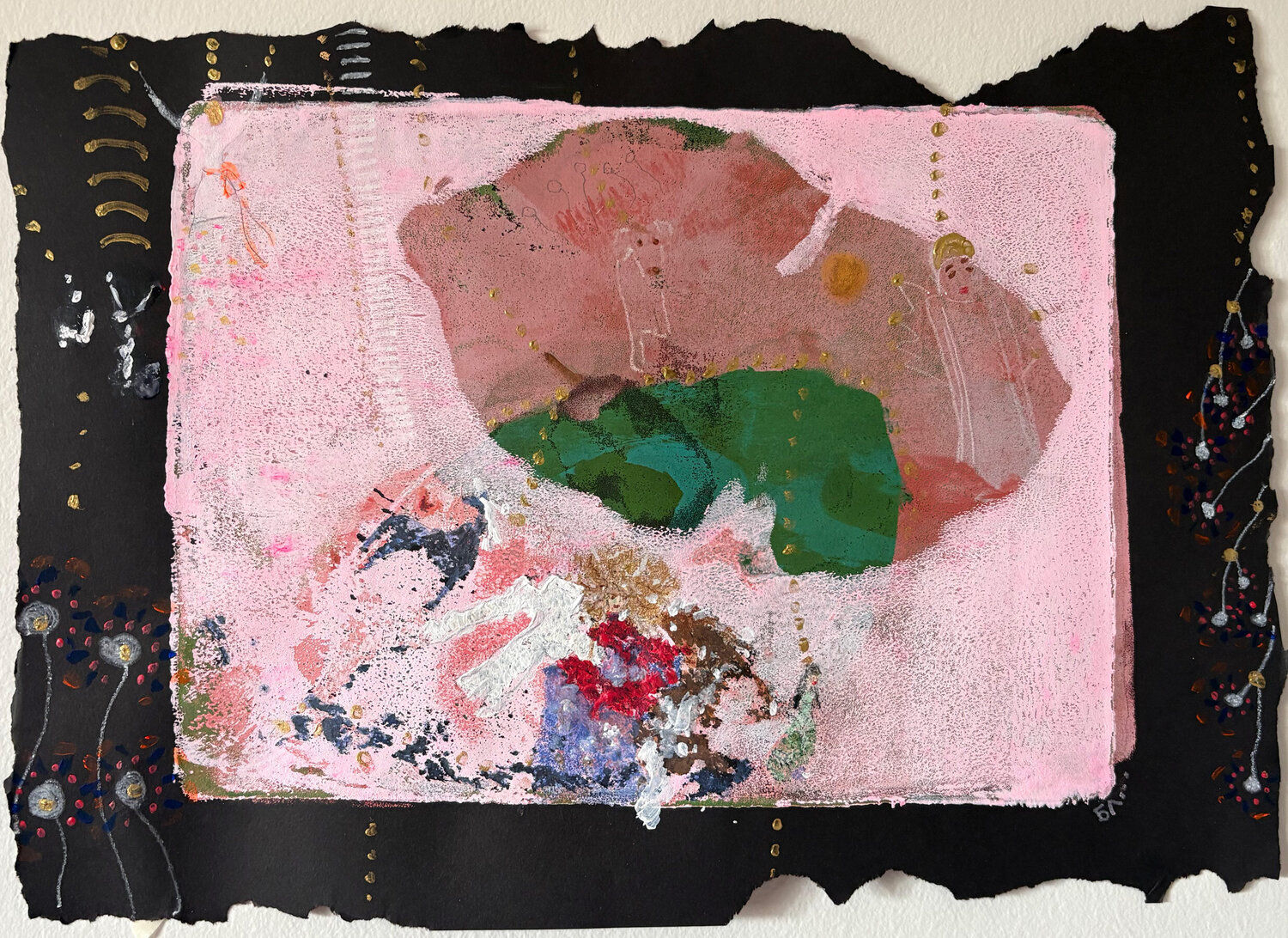 Invisible Threads Biljana Lazovic Original painting for sale