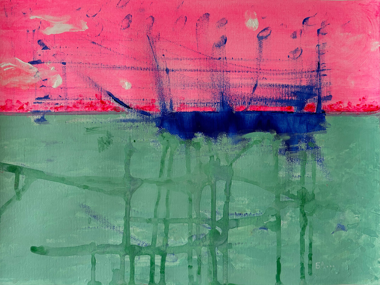 El Mar Biljana Lazovic Original painting for sale
