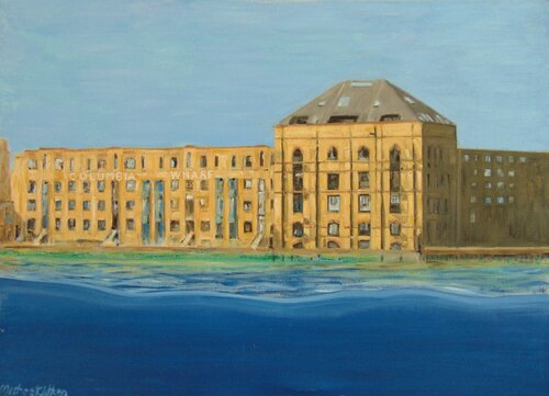 Columbia Wharf by michael aitken, Painting for Sale on Select