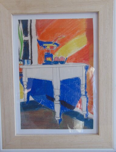 Cooking a meal by michael aitken, Drawing for Sale on Select
