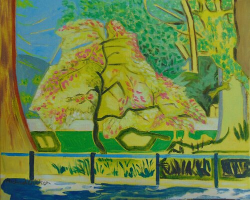 Small Tree # 1 by michael aitken, Painting for Sale on Select