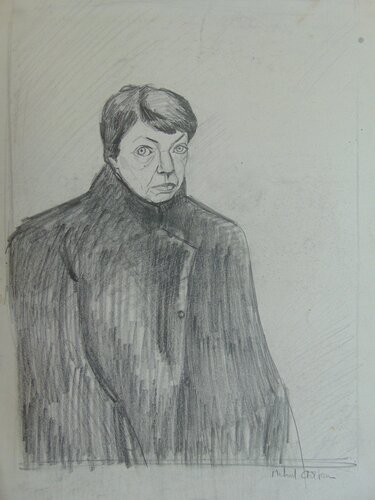 A study of Cherie. by michael aitken, Drawing for Sale on Select