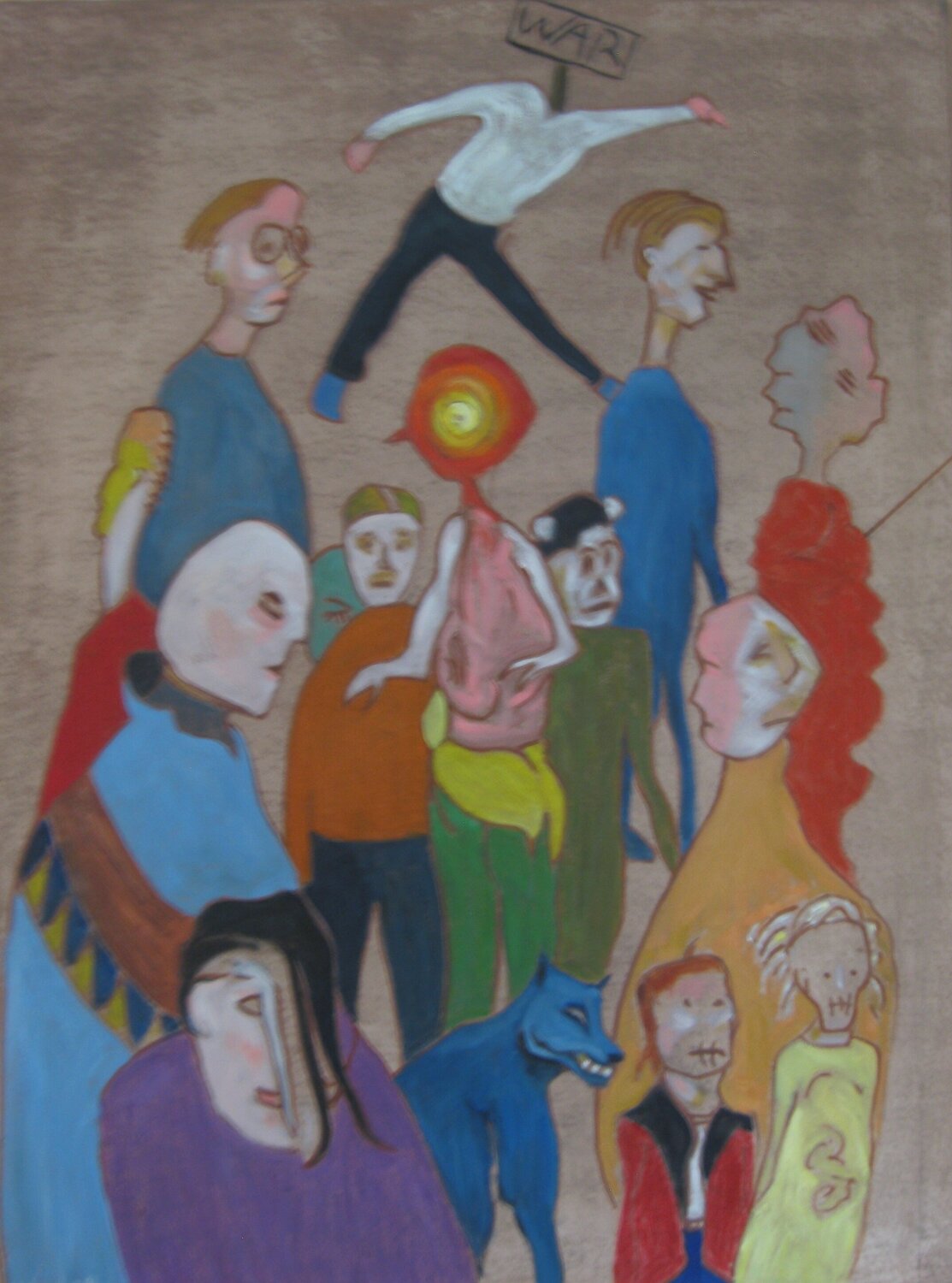 Everyone was in shock! michael aitken Original painting for sale