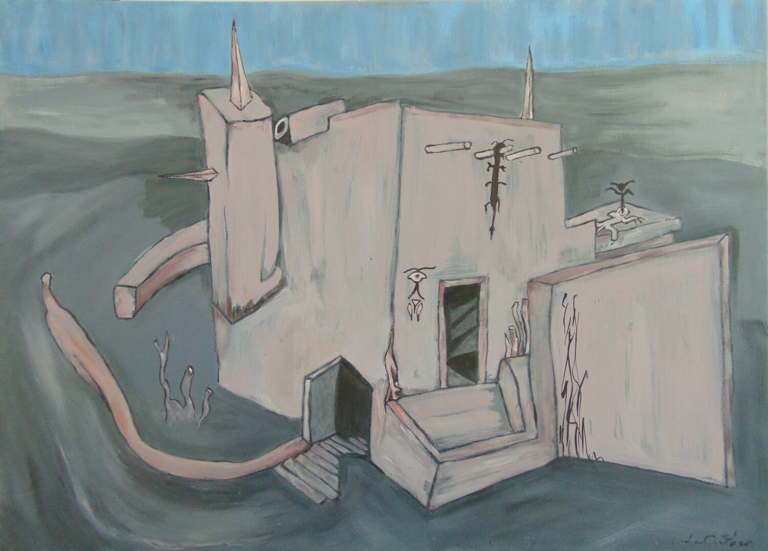 Shoebury Garrison michael aitken Original painting for sale