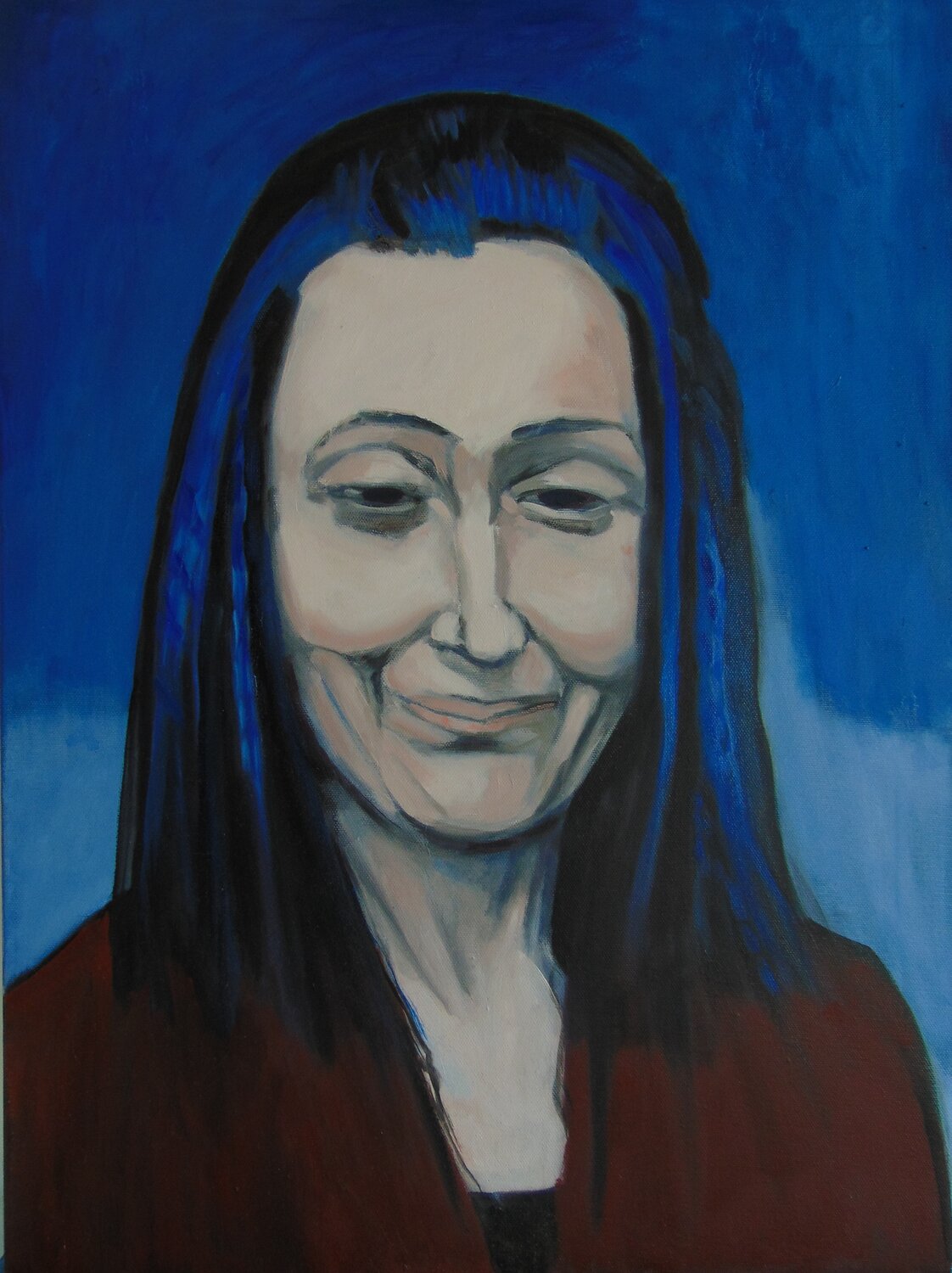 The council tax advice lady michael aitken Original painting for sale