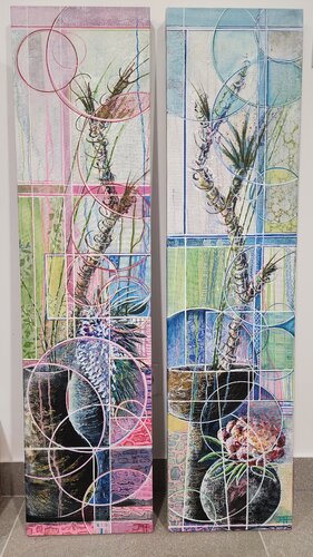 IKEBANA by Jeff Haagensen, Painting for Sale on Select