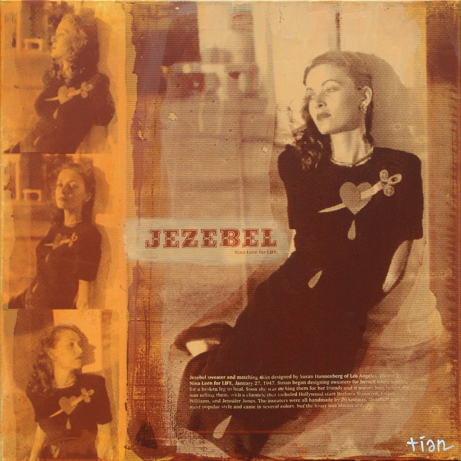 Jezebel TIAN Original painting for sale