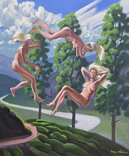 Dreaming of Sleep by Elizaveta Nabokova, Painting for Sale on Select