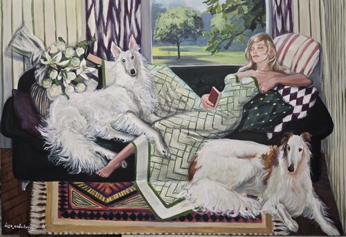 Luxury Nap by Elizaveta Nabokova, Painting for Sale on Select