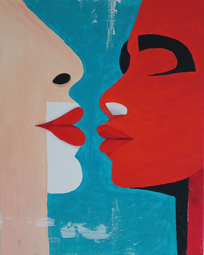 Almost by Nataliia Lipetska, Painting for Sale on Select