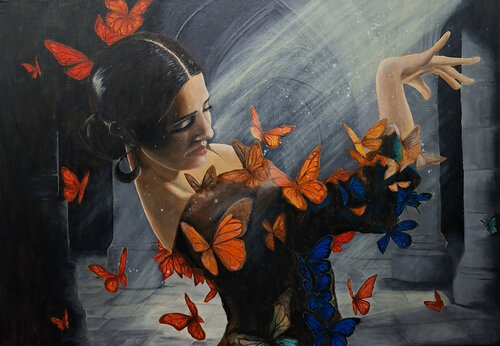The Awakening by Nataliia Lipetska, Painting for Sale on Select