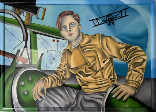 Aviatore by LORENZO MONEGATO, Painting for Sale on Select