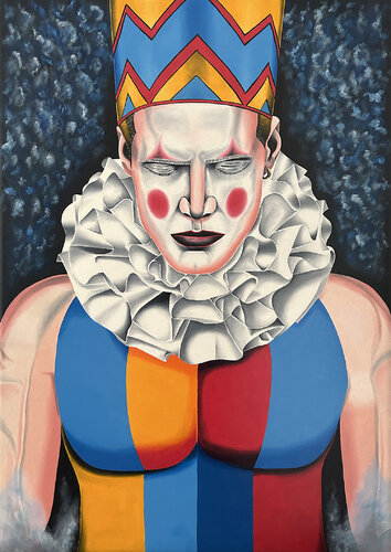 Jocker by LORENZO MONEGATO, Painting for Sale on Select