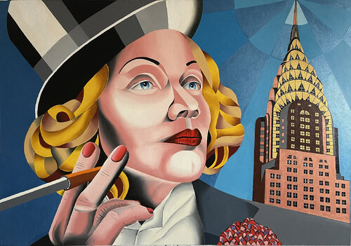 The smoker by LORENZO MONEGATO, Painting for Sale on Select