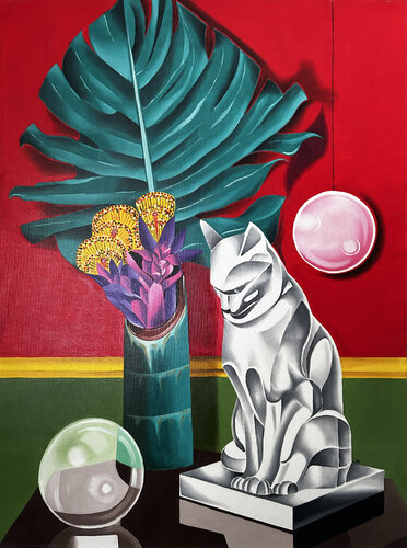 The Cat by LORENZO MONEGATO, Painting for Sale on Select