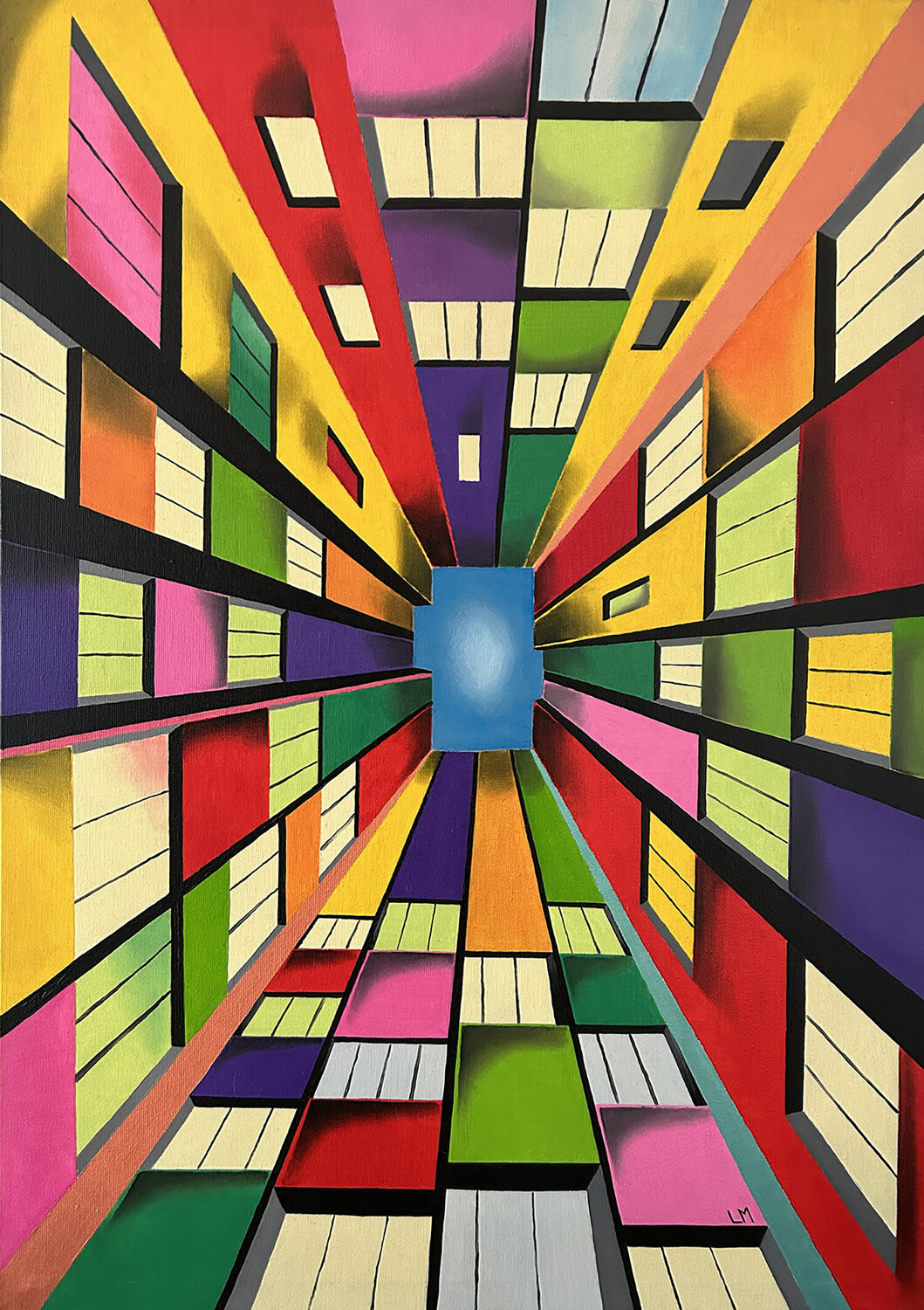 Prisons LORENZO MONEGATO Original painting for sale