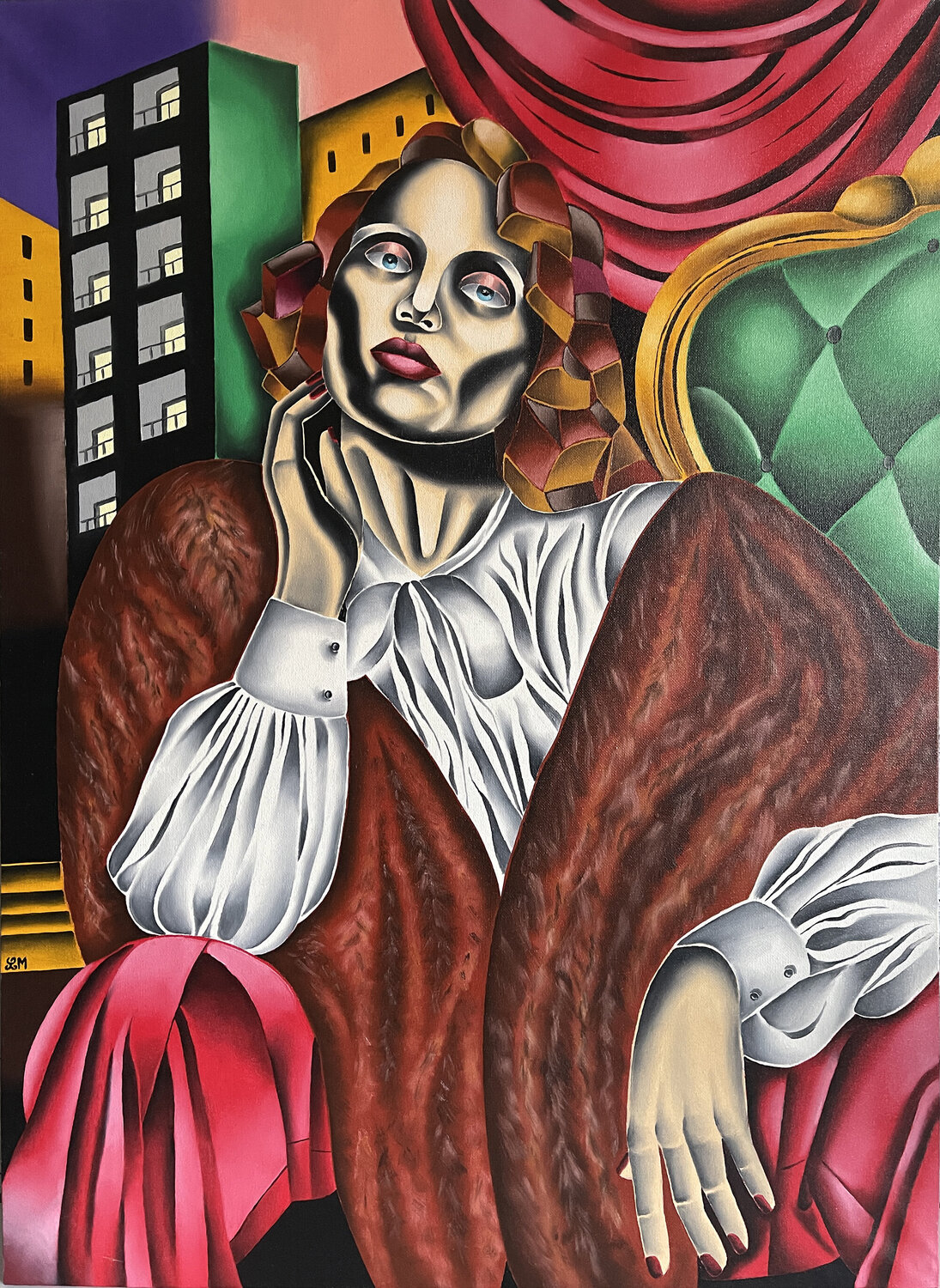 The Superb LORENZO MONEGATO Original painting for sale