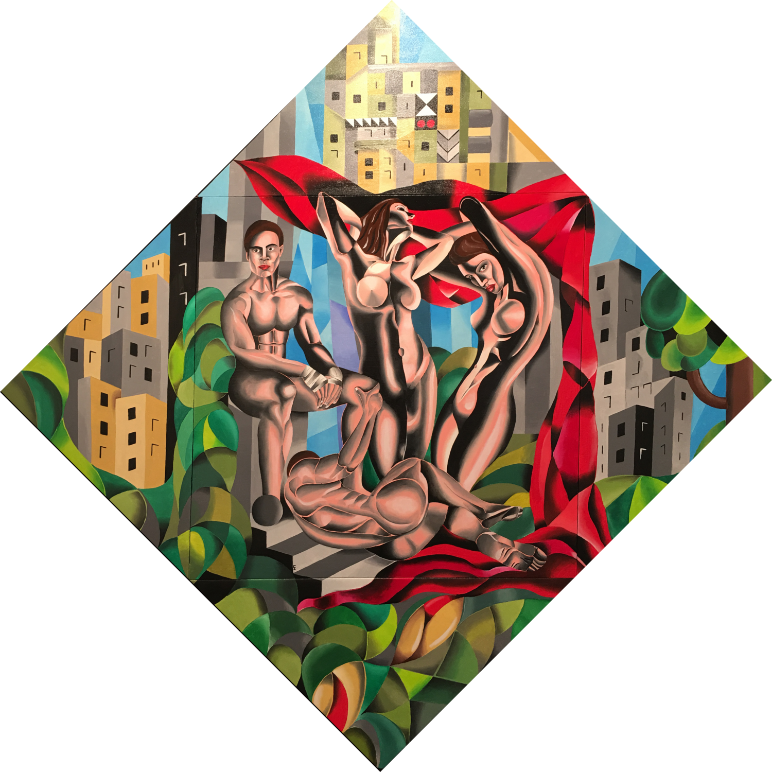 The Valley of Dolls LORENZO MONEGATO Original painting for sale