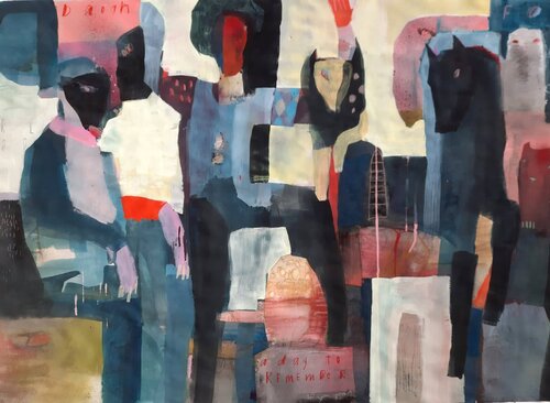A day to remember von Nikky Wirth, Malerei kaufen auf Select