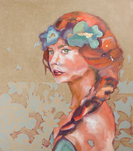 Je suis présente by Géraldine Bard, Painting for Sale on Select