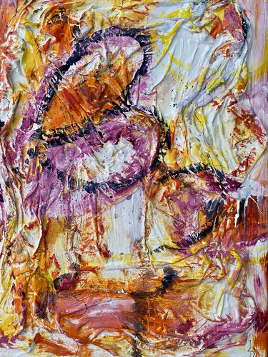 Serie “Gazzie:rimembranza”  n.1 by Monica Argentino, Painting for Sale on Select