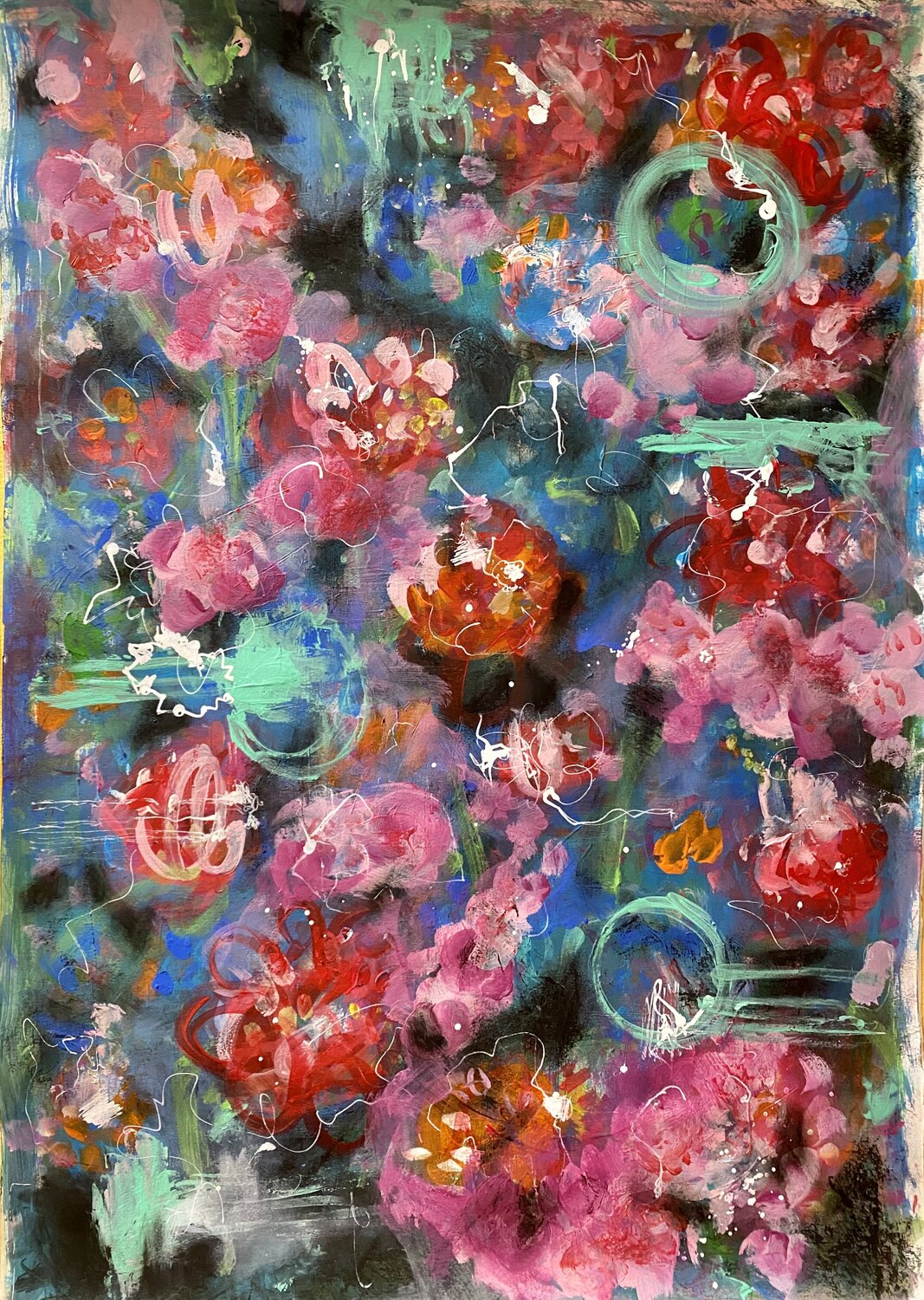 Boccadirosa Monica Argentino Original painting for sale