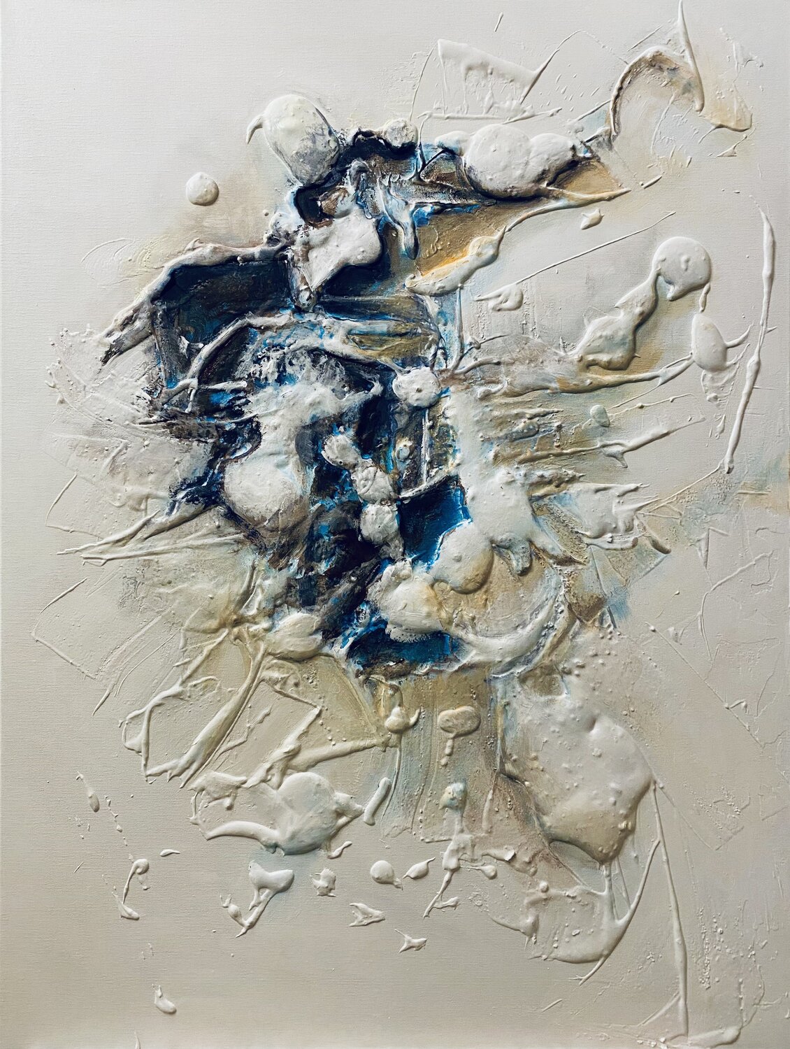 Serie “Gazzie:rimembranza”  n.5 Monica Argentino Original painting for sale