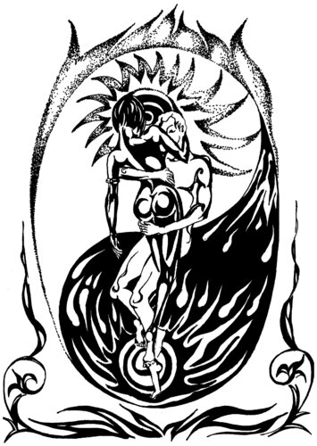 Fusion - Alchemy of Love by Olga Milova, Drawing for Sale on Select