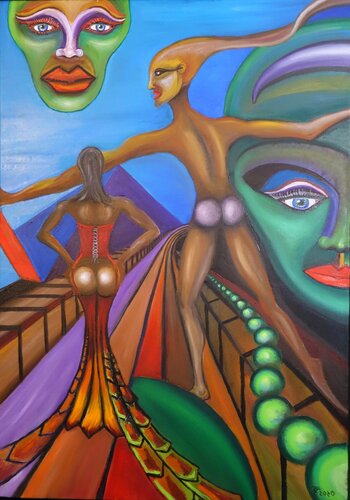 MAGNOTIC by Tilo Tscheulin, Painting for Sale on Select