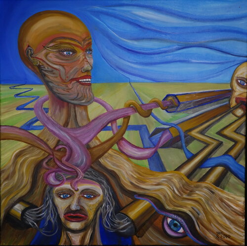 Dream Theatre by Tilo Tscheulin, Painting for Sale on Select