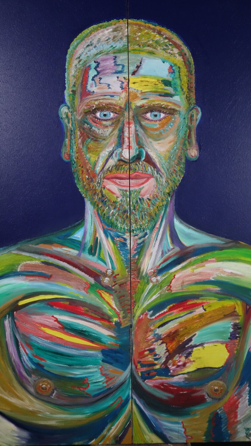Selfreflection 1 Tilo Tscheulin Original painting for sale