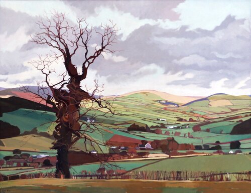 The Tree, Aberystwyth by Moorland Productions (Kenneth Hay / Seetha A), Painting for Sale on Select