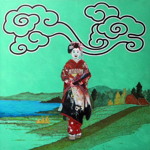 Geisha No 1 in Three Modes by Moorland Productions (Kenneth Hay / Seetha A), Painting for Sale on Select