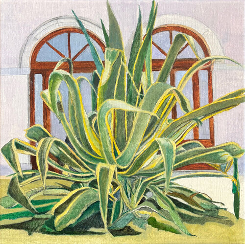 Agave, San Servolo, Venice by Moorland Productions (Kenneth Hay / Seetha A), Painting for Sale on Select