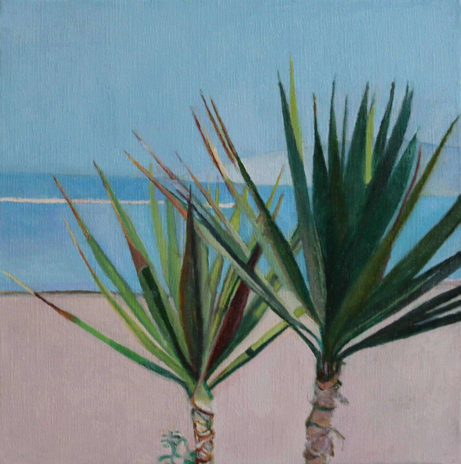 Lempa Palms Moorland Productions (Kenneth Hay / Seetha A) Original painting for sale