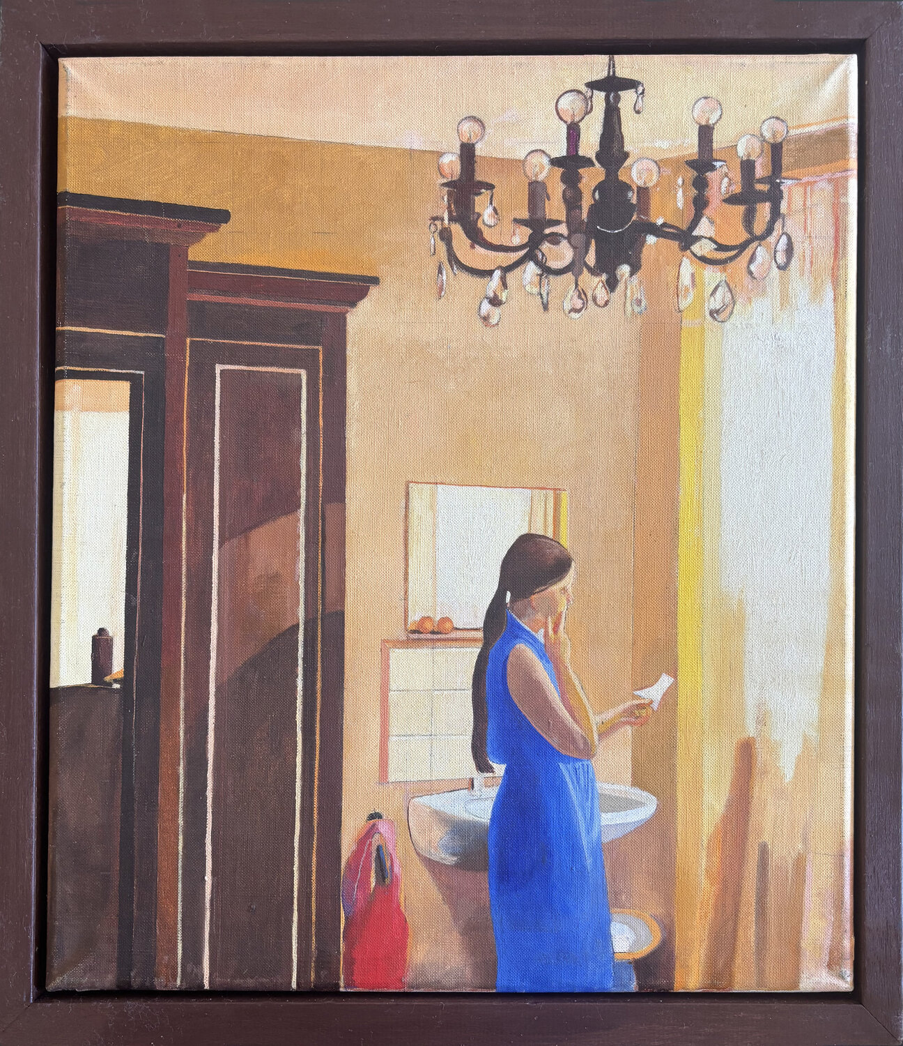 The Letter Moorland Productions (Kenneth Hay / Seetha A) Original painting for sale