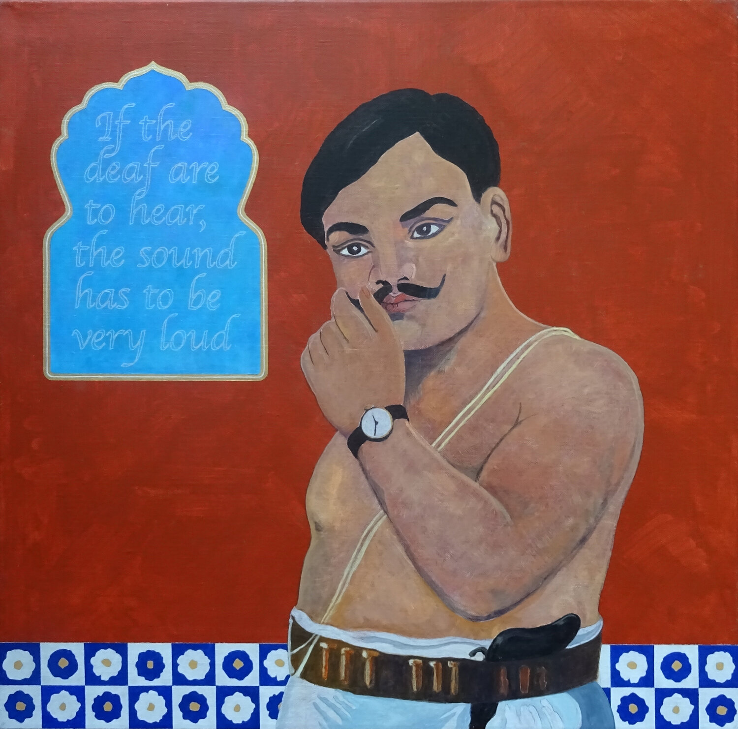 Baghat Singh Moorland Productions (Kenneth Hay / Seetha A) Original painting for sale