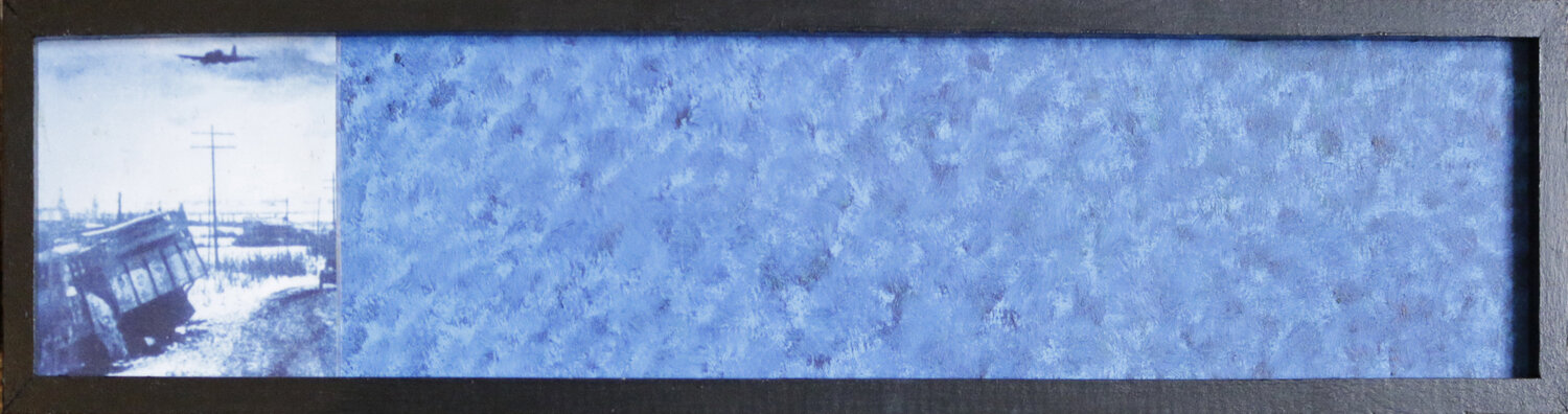 Stalingrad: Blue Smoke Moorland Productions (Kenneth Hay / Seetha A) Original painting for sale