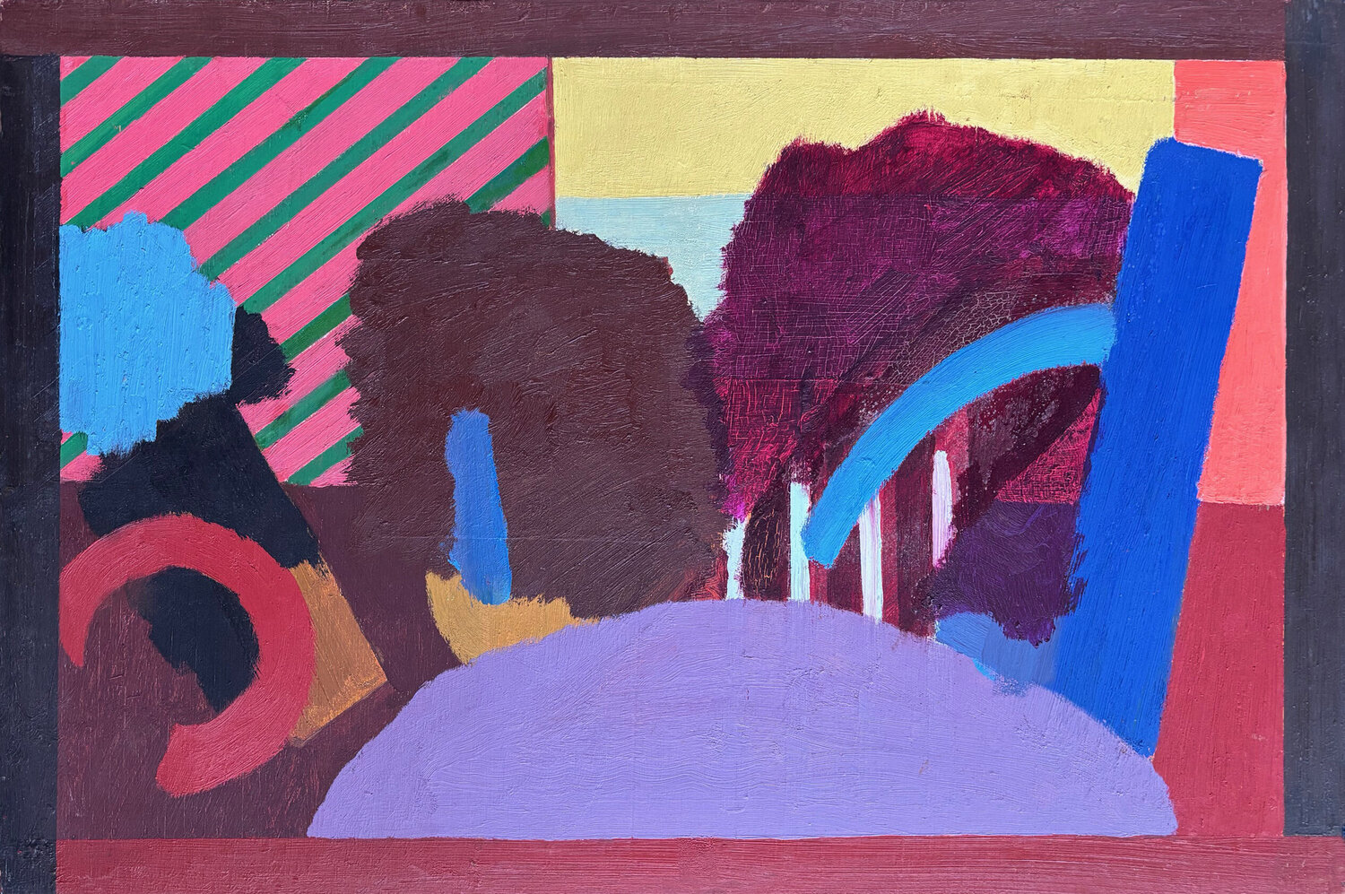 String Quartet Moorland Productions (Kenneth Hay / Seetha A) Original painting for sale