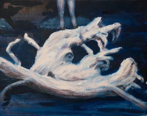 Radici 2 by Elidon Mucaj, Painting for Sale on Select