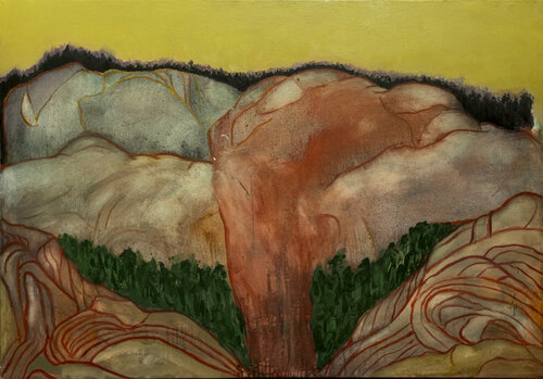 Senza Titolo - Paesaggio by Elidon Mucaj, Painting for Sale on Select
