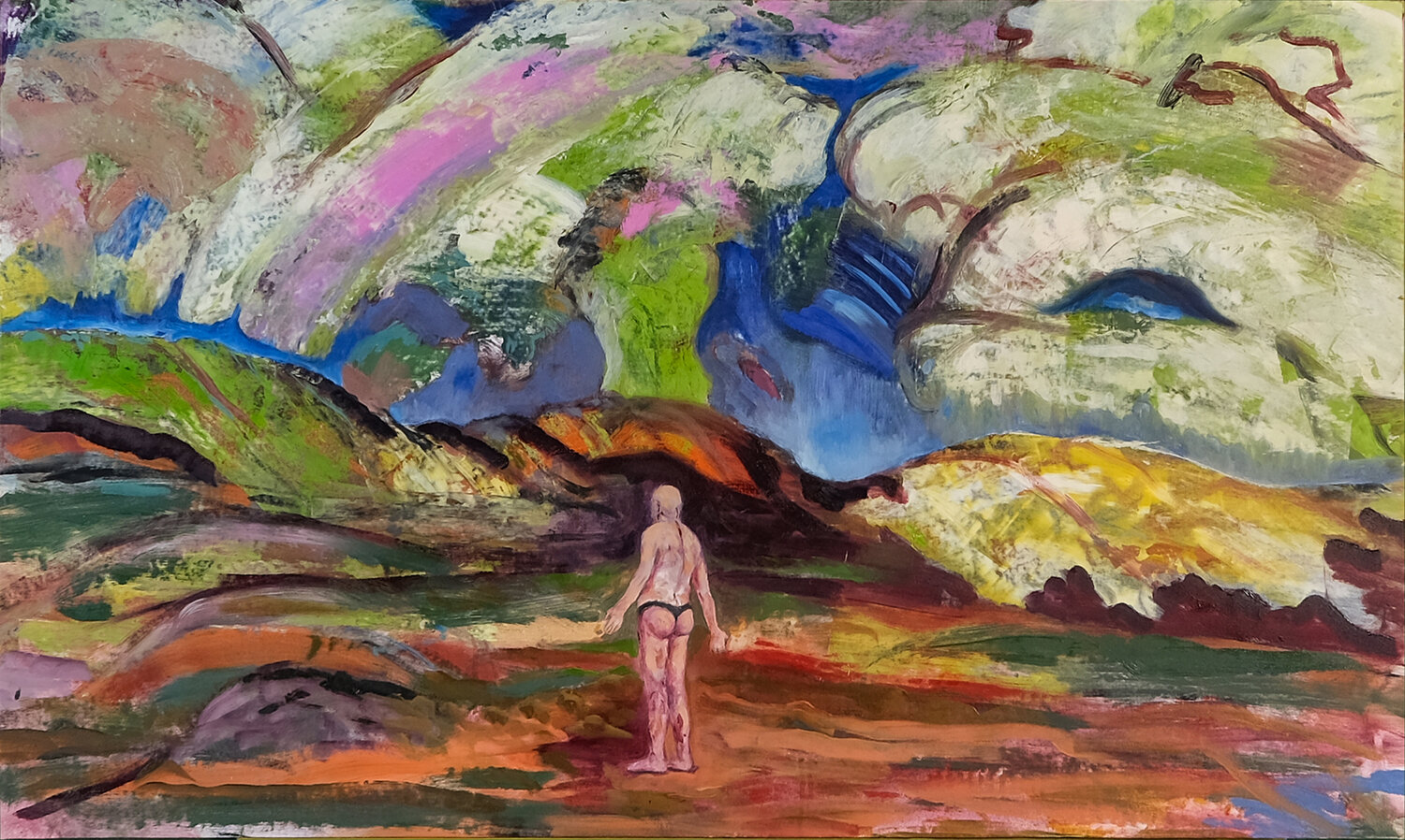 Senza Titolo Elidon Mucaj Original painting for sale