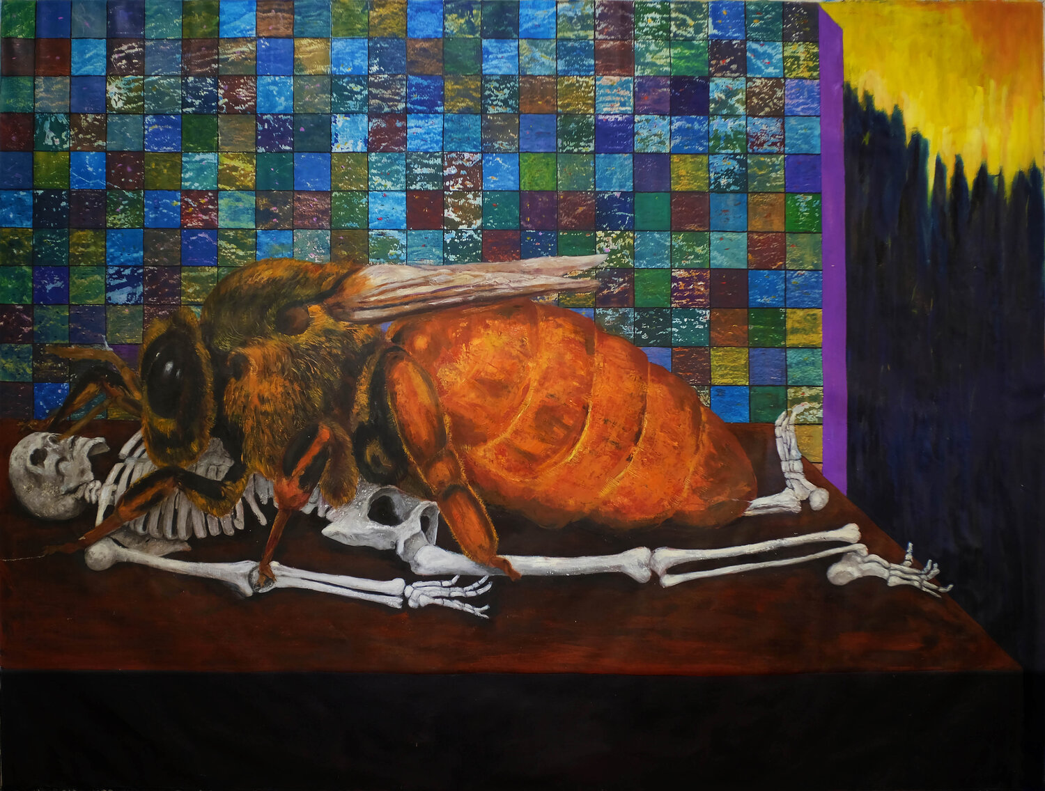 Ho pensato a lei molto spesso Elidon Mucaj Original painting for sale