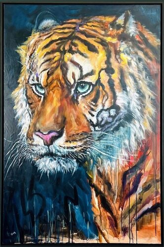 Majestic Gaze by Rita Hsu, Painting for Sale on Select