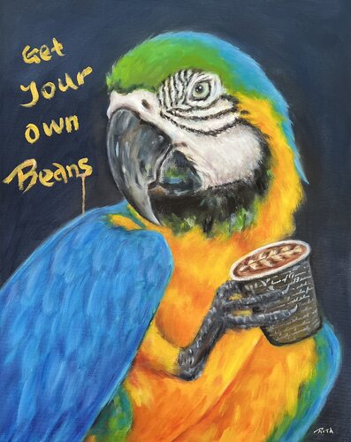 Get Your Own Beans by Rita Hsu, Painting for Sale on Select