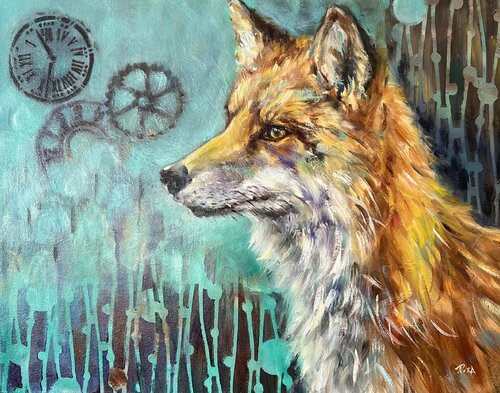 Reflections of Time by Rita Hsu, Painting for Sale on Select