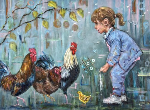 Pure Joy by Rita Hsu, Painting for Sale on Select
