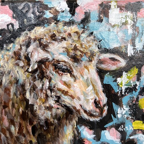 In Thought by Rita Hsu, Painting for Sale on Select